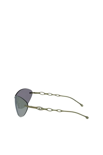 0dl1006 Größe 35 Kultige ovale Sonnenbrille