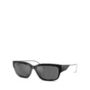 0dl2002 Größe 56 Rechteckige Sonnenbrille