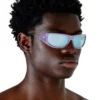 0dl3001 Größe 61 Sonnenbrille im Wrap-around-Stil 0dl3001 Größe 61 Sonnenbrille im Wrap-around-Stil