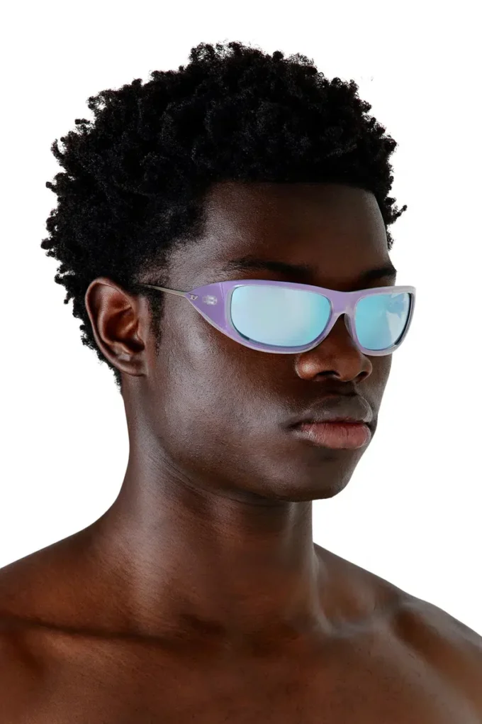 0dl3001 Größe 61 Sonnenbrille im Wrap-around-Stil 0dl3001 Größe 61 Sonnenbrille im Wrap-around-Stil