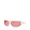 0dl3001 Größe 61 Sonnenbrille im Wrap-around-Stil 0dl3001 Größe 61 Sonnenbrille im Wrap-around-Stil