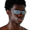 0dl3001 Größe 61 Sonnenbrille im Wrap-around-Stil 0dl3001 Größe 61 Sonnenbrille im Wrap-around-Stil