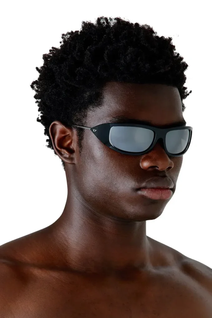 0dl3001 Größe 61 Sonnenbrille im Wrap-around-Stil