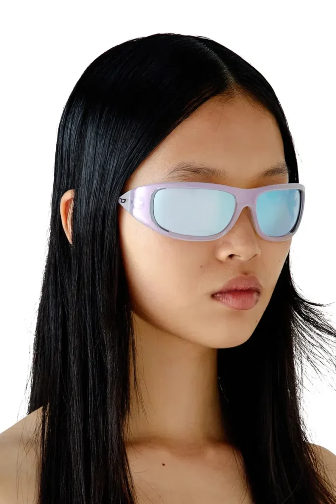 0dl3001 Größe 61 Sonnenbrille im Wrap-around-Stil 0dl3001 Größe 61 Sonnenbrille im Wrap-around-Stil