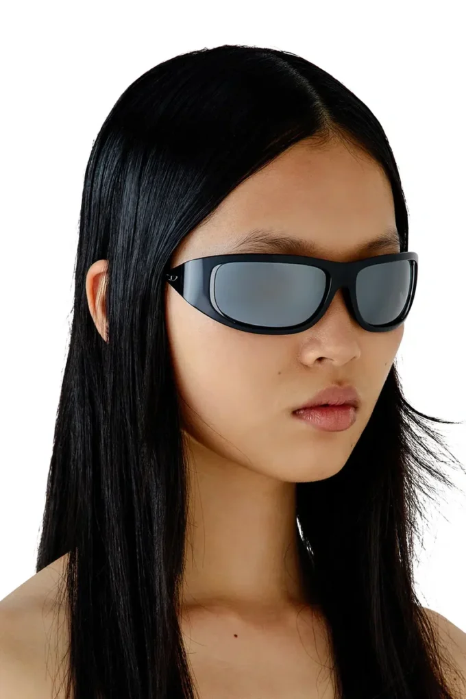 0dl3001 Größe 61 Sonnenbrille im Wrap-around-Stil