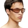 0dl3004u Sonnenbrille im Cat-Eye-Stil 0dl3004u Sonnenbrille im Cat-Eye-Stil
