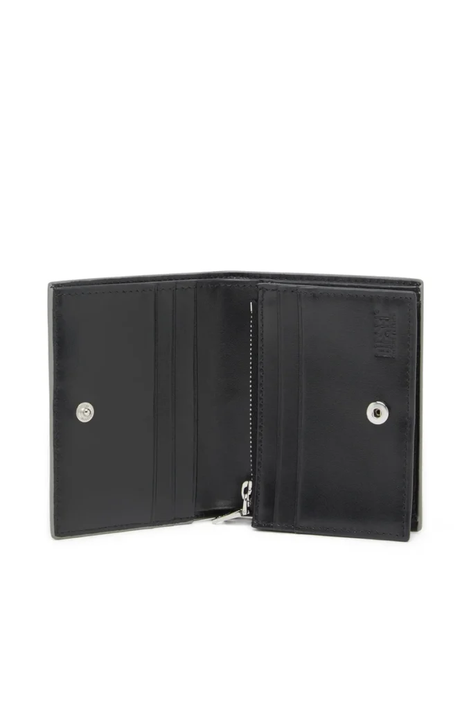 1dr bi fold iii Zweifach gefaltete Geldbörse aus Spiegel-Leder 1dr bi fold iii Zweifach gefaltete Geldbörse aus Spiegel-Leder