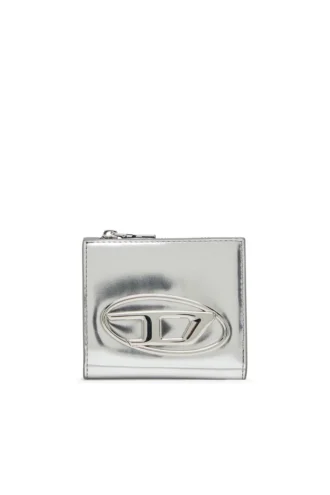 1dr bi fold zip l Zweifach gefaltete Kartenhülle aus verspiegeltem Leder 1dr bi fold zip l Zweifach gefaltete Kartenhülle aus verspiegeltem Leder