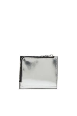 1dr bi fold zip l Zweifach gefaltete Kartenhülle aus verspiegeltem Leder 1dr bi fold zip l Zweifach gefaltete Kartenhülle aus verspiegeltem Leder