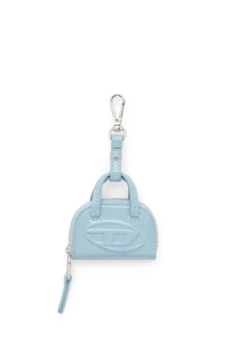1dr Dome Charms Taschenanhänger aus glänzendem, geknittertem Naplak