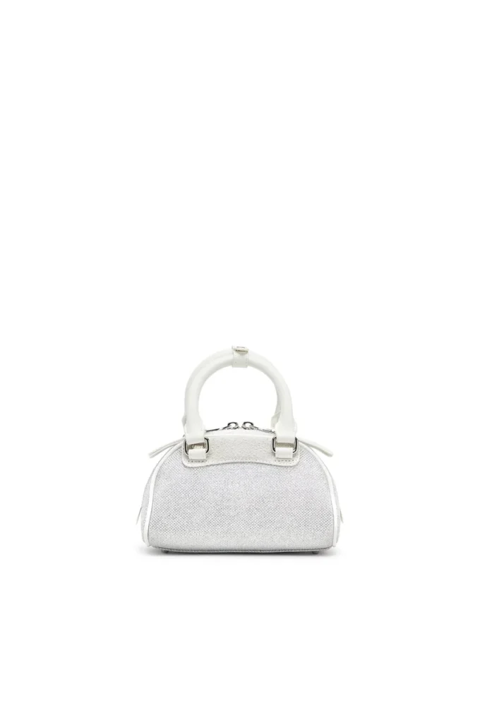 1dr Dome Crossbody 1DR Dome-Mini-Bowlingtasche aus Lurex-Stoff