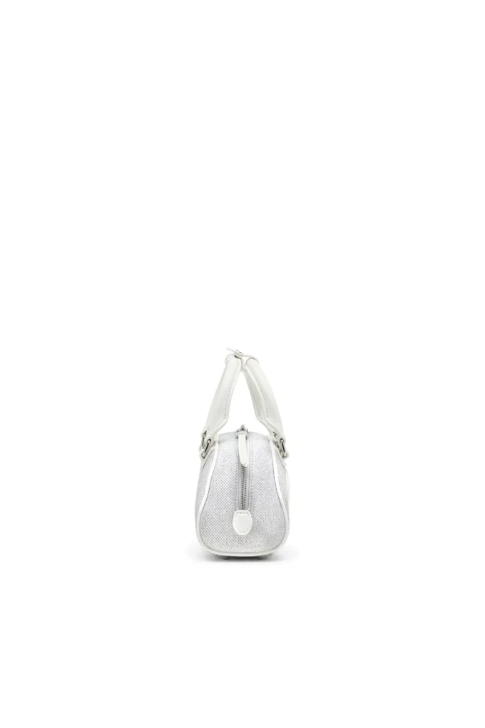 1dr Dome Crossbody 1DR Dome-Mini-Bowlingtasche aus Lurex-Stoff