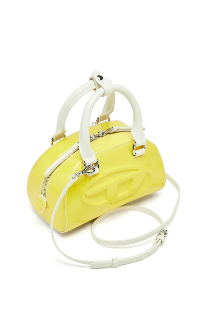 1dr dome crossbody 1DR Dome-Mini Bowlingtasche mit Naplak-Effekt 1dr dome crossbody 1DR Dome-Mini Bowlingtasche mit Naplak-Effekt