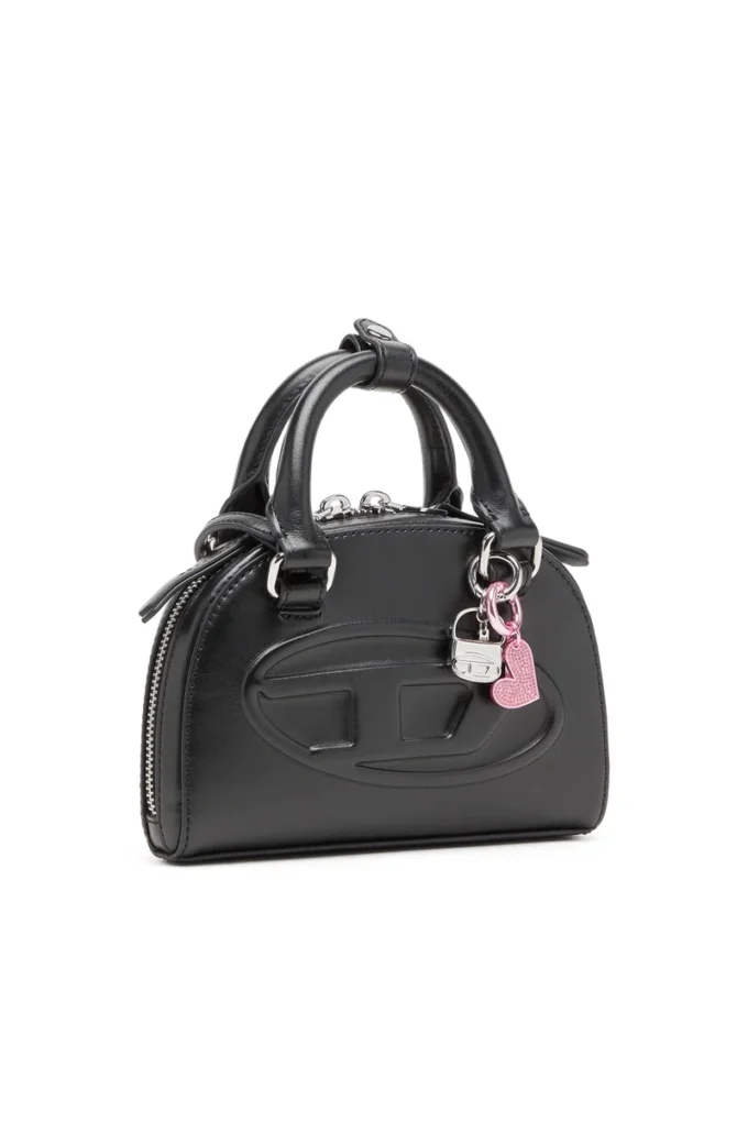 1dr dome crossbody xs 1DR Dome-Mini-Umhängetasche aus Nappaleder