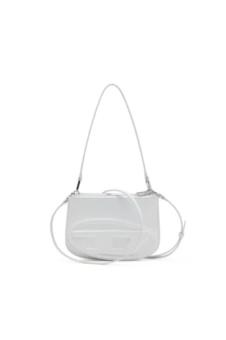 1dr twin 1DR Twin-Double-Pouch-Umhängetasche aus bedrucktem Leder