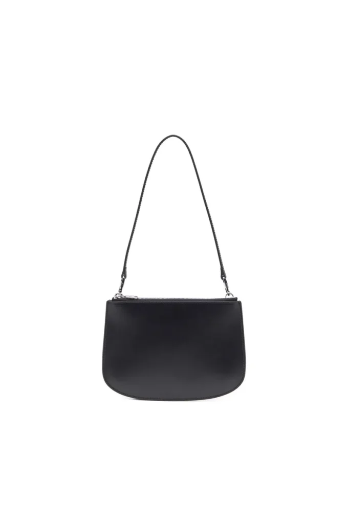 1dr twin 1DR Twin-Double-Pouch-Umhängetasche aus bedrucktem Leder