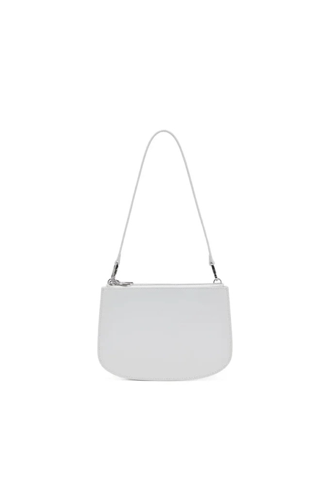 1dr twin 1DR Twin-Double-Pouch-Umhängetasche aus bedrucktem Leder