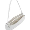 1dr twin 1DR Twin-Double-Pouch-Umhängetasche aus bedrucktem Leder