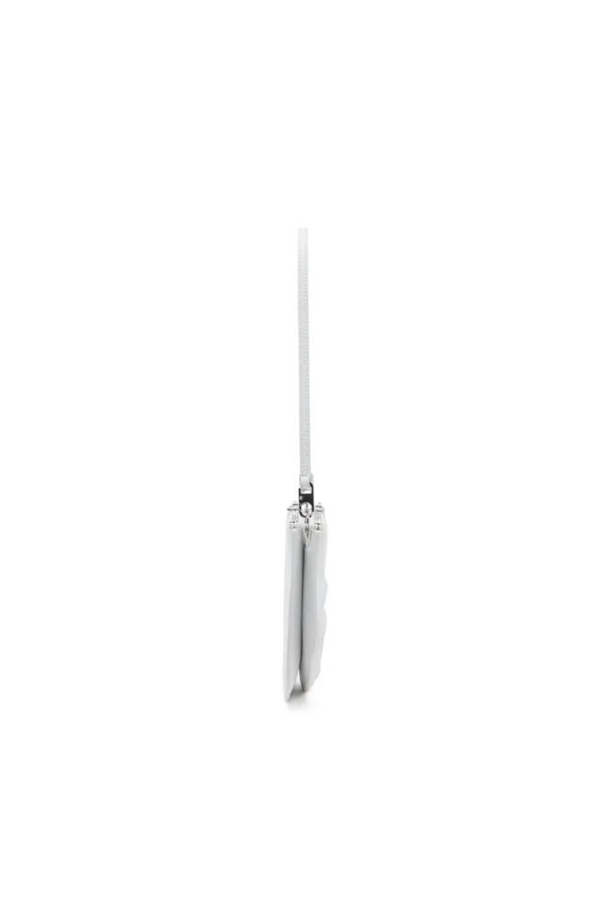 1dr twin 1DR Twin-Double-Pouch-Umhängetasche aus bedrucktem Leder