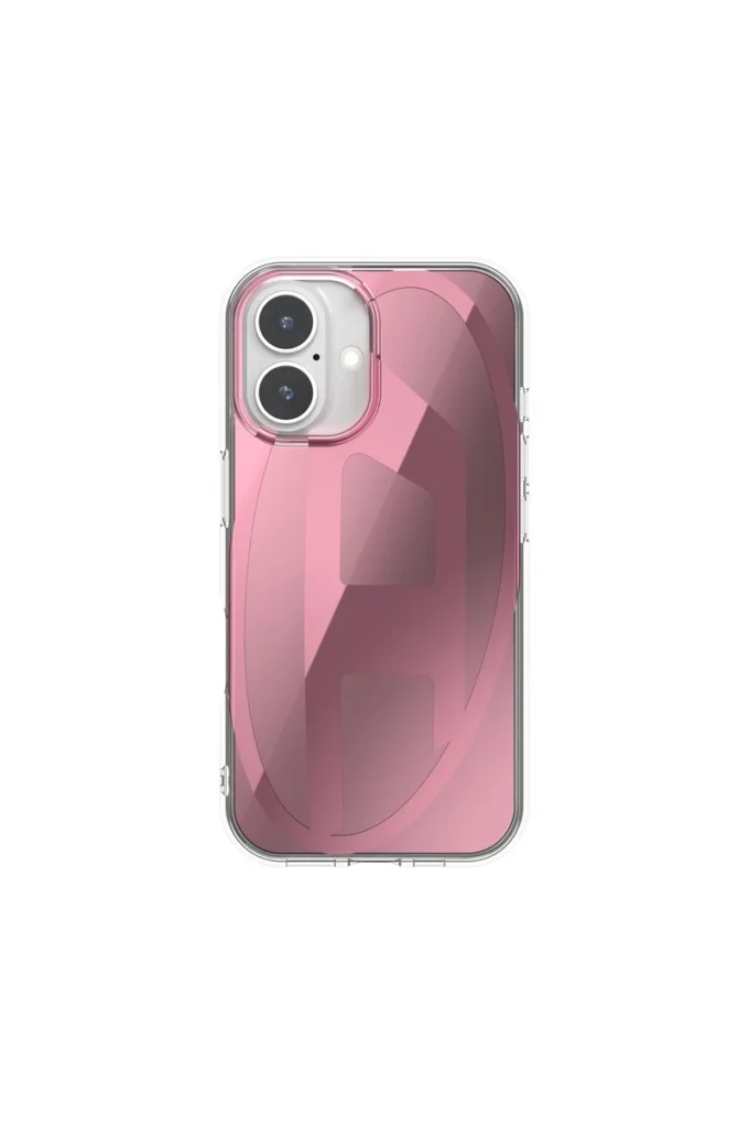 60163 aop case Oval D Mirror Case für iP 16