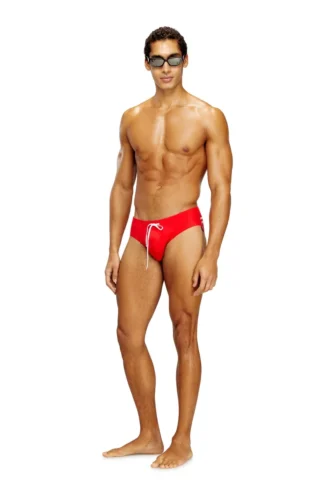 alfie-d-core Lycra-Badehose mit Logo auf der Rückseite