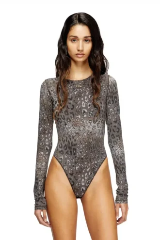 angelica-utlt Body mit durchgehendem Animal-Print