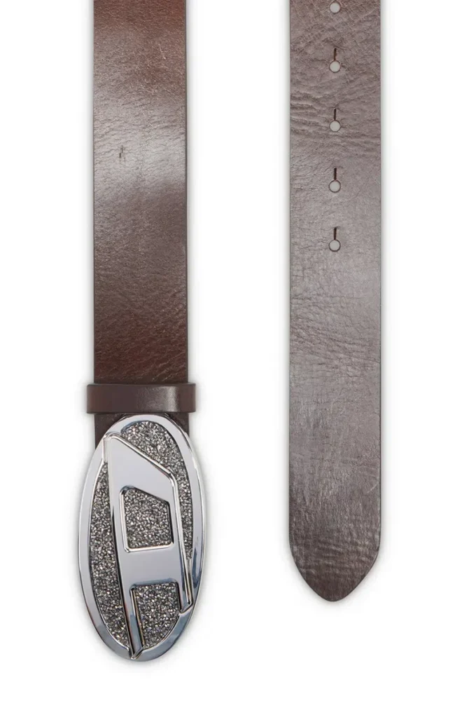 b-1dr 2.0 Full Rocks 4 cm Ledergürtel mit ovaler D-Schnalle mit Strasssteinen b-1dr 2.0 Full Rocks 4 cm Ledergürtel mit ovaler D-Schnalle mit Strasssteinen