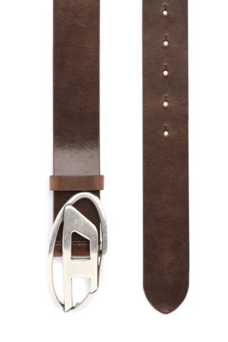b-1dr 3,9 cm Ledergürtel mit D-Schnalle