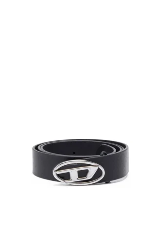 b-1dr-layer 2,9 cm breiter Ledergürtel mit ovalem D-Logo