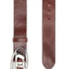b-1dr w 3,9 cm Gürtel mit D-Logo-Schnalle