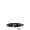 b-charm hip 1,4 cm schmaler Ledergürtel mit 1DR-Taschenanhänger