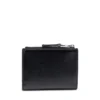 bi-fold zip ii Lederbrieftasche mit geprägtem Kettenmotiv
