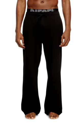 bradley-d-pop Lounge-Hose mit Logo-Bund aus Baumwollfrottee