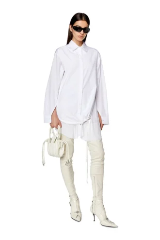 c-entel Hemdkleid mit Volantbesatz