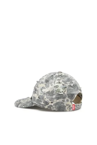 c-steven Baseballkappe mit Camouflage-Muster und Destroyed-Effekt