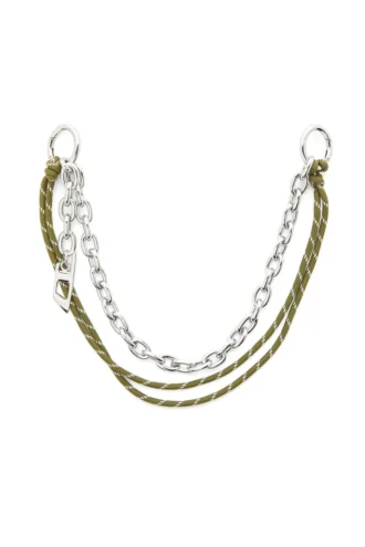 chain-d l Charm aus Kette und Seil