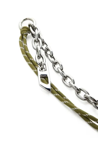 chain-d l Charm aus Kette und Seil