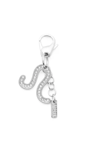 Charm Leo Metall-Charm „Leo” mit Strasssteinen