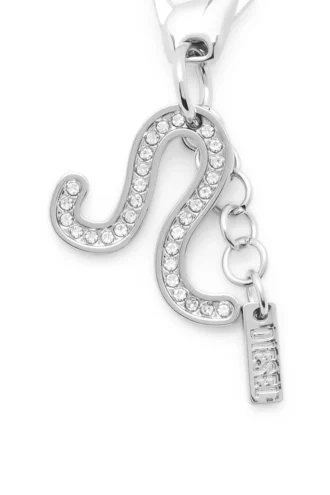 Charm Leo Metall-Charm „Leo” mit Strasssteinen