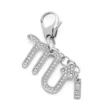 Charm Skorpion Metall-Skorpion-Charm mit Strasssteinen