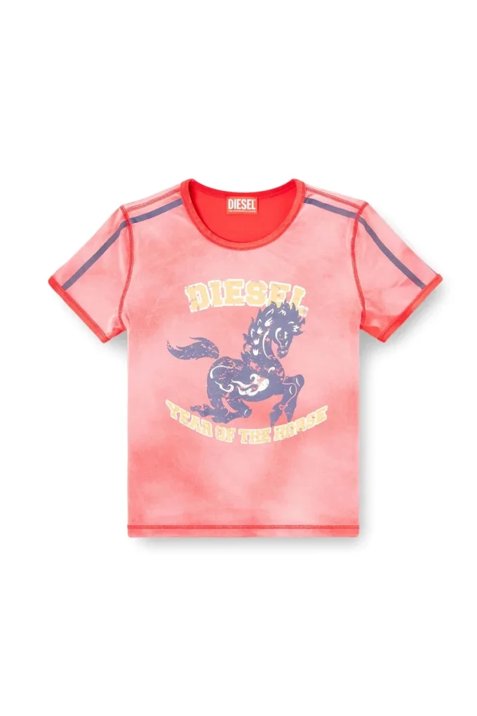 cl-t-uncutie-horse Baumwoll-Stretch-T-Shirt mit Pferdemotiv cl-t-uncutie-horse Baumwoll-Stretch-T-Shirt mit Pferdemotiv