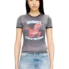 cl-t-uncutie-horse Baumwoll-Stretch-T-Shirt mit Pferdemotiv cl-t-uncutie-horse Baumwoll-Stretch-T-Shirt mit Pferdemotiv