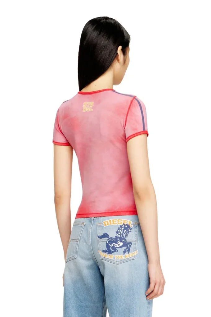 cl-t-uncutie-horse Baumwoll-Stretch-T-Shirt mit Pferdemotiv cl-t-uncutie-horse Baumwoll-Stretch-T-Shirt mit Pferdemotiv