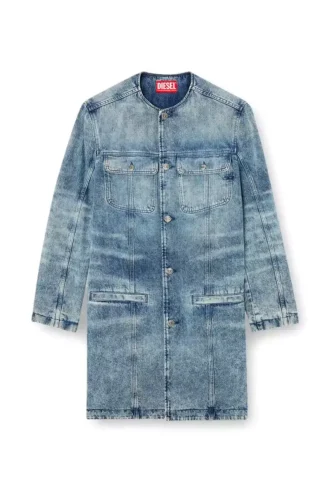 d-aberd-fsh1 Mantel aus lasergeschnittenem Baumwoll-Hanf-Denim