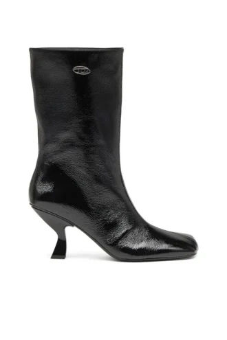 d-amber tube 75 D-Amber-Square-toe Stiefeletten mit Naplak-Effekt