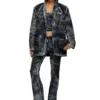 d-bla-dev-fse Blazer aus Nadelstreifen-Devoré-Denim d-bla-dev-fse Blazer aus Nadelstreifen-Devoré-Denim