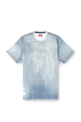 d-box jogg T-Shirt mit Bleicheffekt-Print JoggJeans