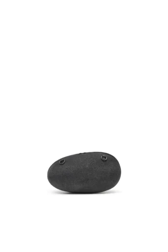 d-clutch D-Clutch-Oval D Clutch aus behandeltem Denim