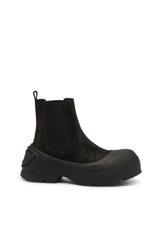 d-donald beatle D-Donald-Chelsea-Stiefel aus gewachstem Wildleder und Gummi
