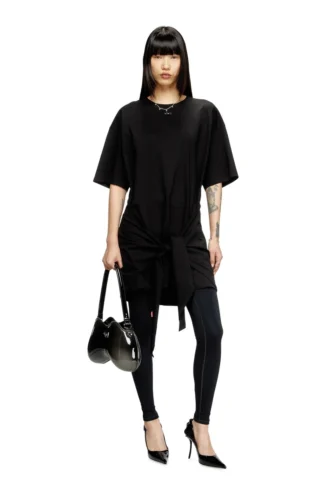 d-eivor T-Shirt-Kleid mit Bindeband vorne